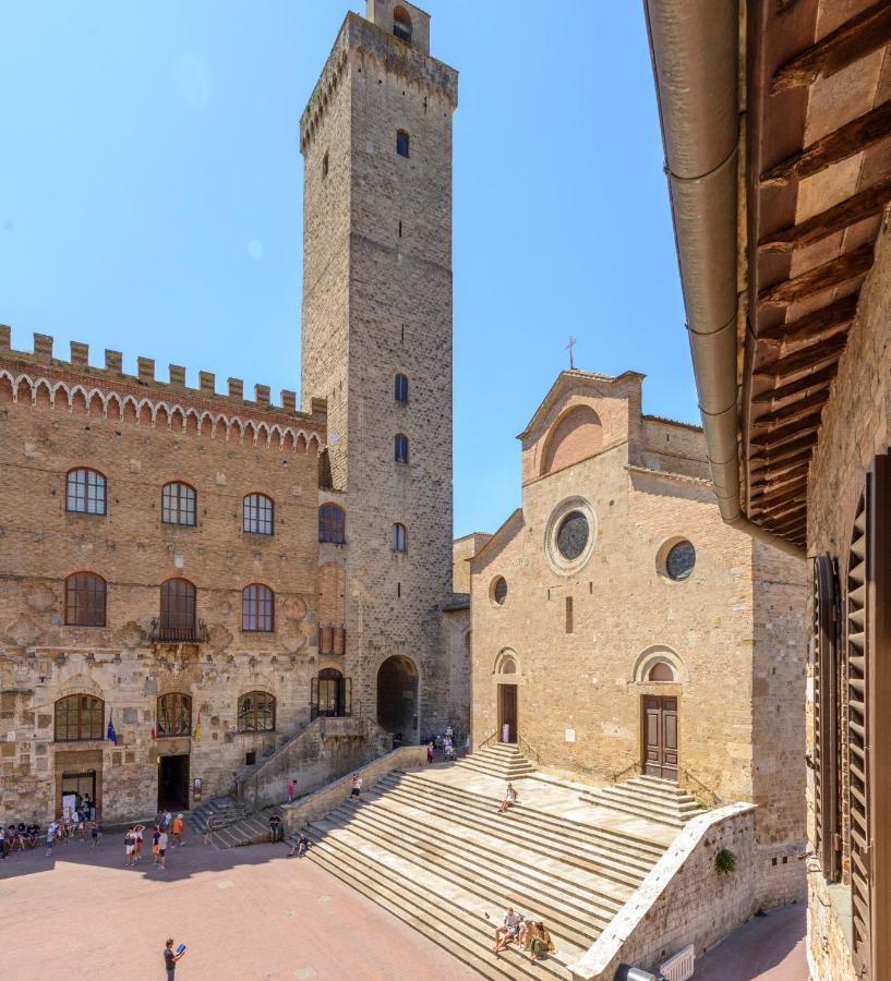 Sangi Studio Apartment - With Amazing View Of The Duomo San Gimignano Eksteriør bilde