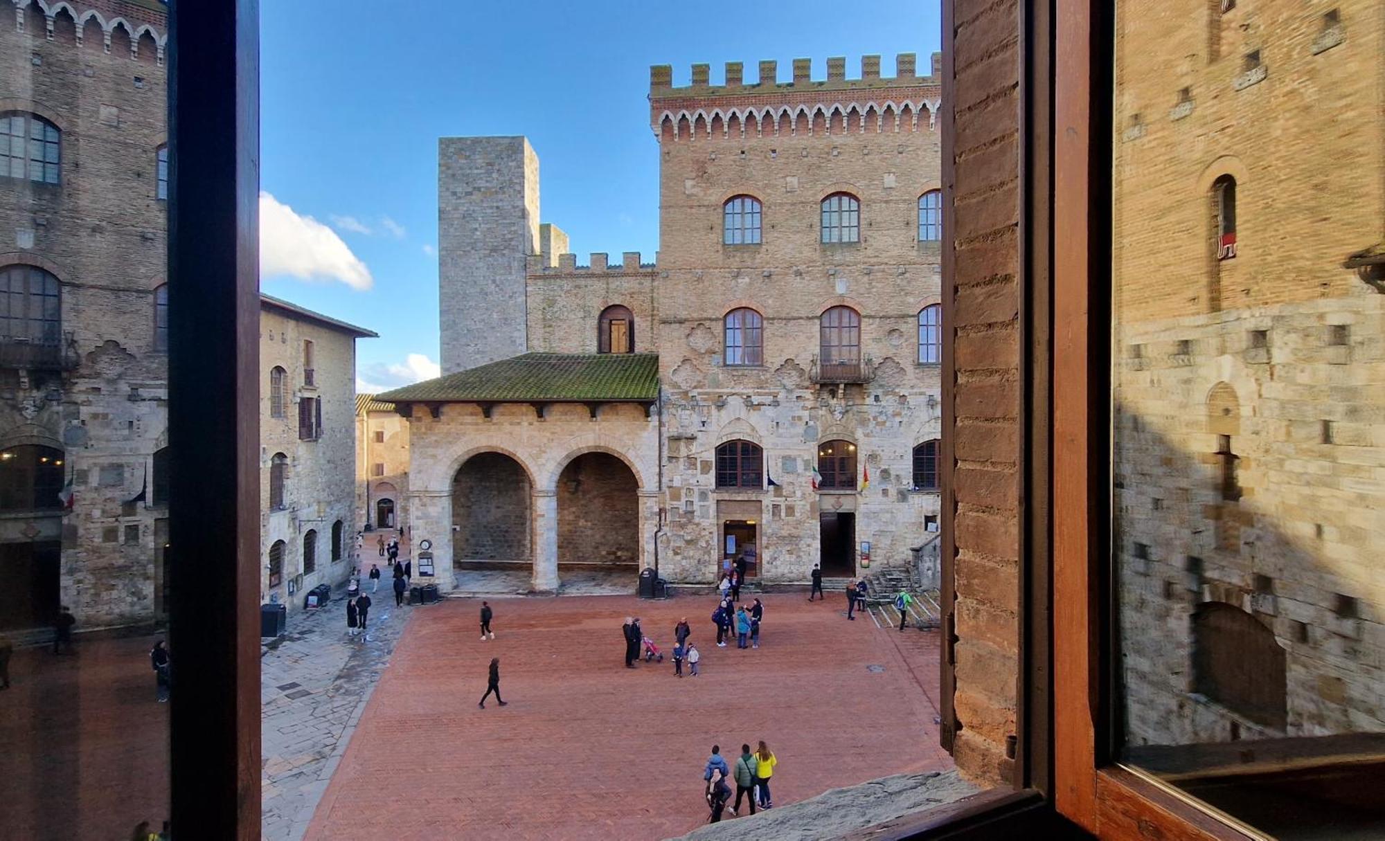 Sangi Studio Apartment - With Amazing View Of The Duomo San Gimignano Eksteriør bilde